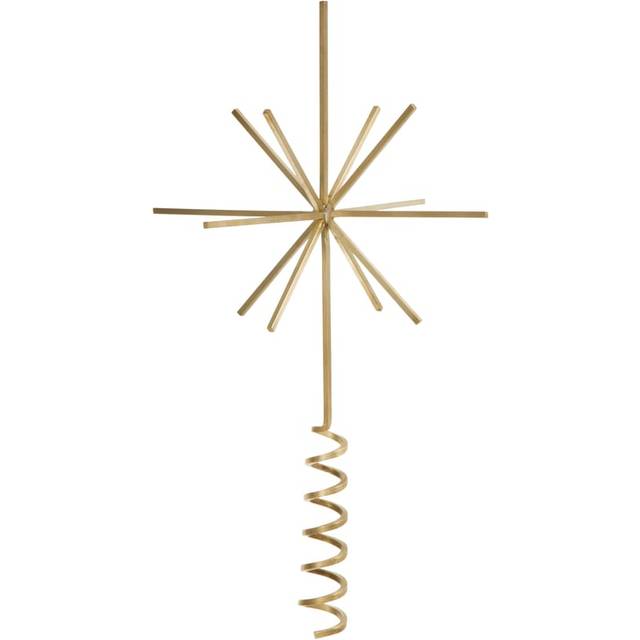 Billede af Ferm Living Top Star Brass Juletræspynt 30cm