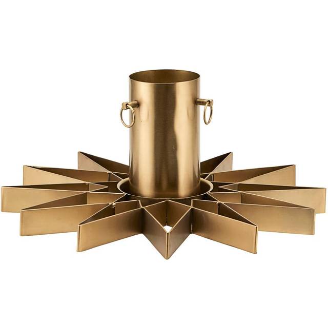 Billede af House Doctor Star Brass Juletræsfod 47cm